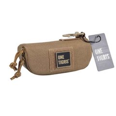 OneTigris Glasses Case, Coyote Brown, Accessories